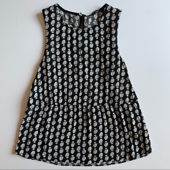 Madewell Ruffle Tank Top in Bloomstamp Size XS - Picture 3 of 12